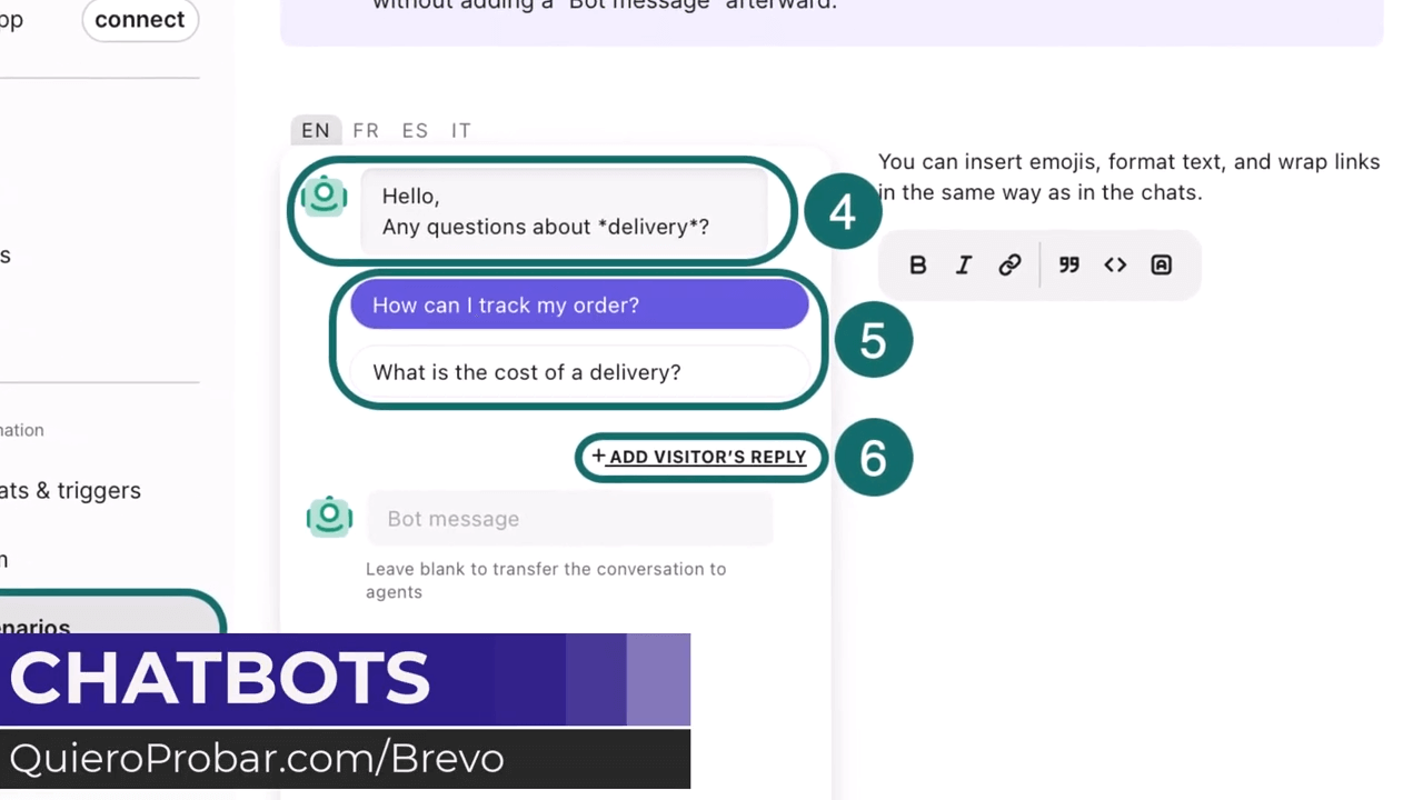 chatbots brevo